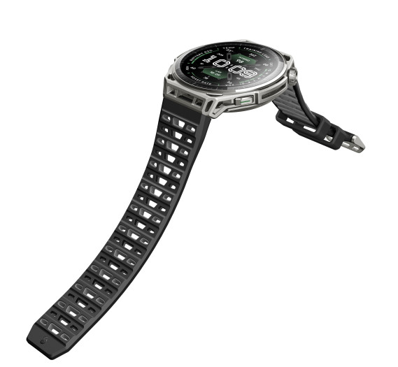 Artwork der Amazfit Balance 3 Edelstahl (Bild: Amazfit)